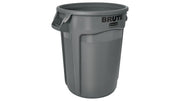 Brute Heavy-Duty Round Container 32-gallon, Gray