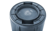 Brute Heavy-Duty Round Container 32-gallon, Gray